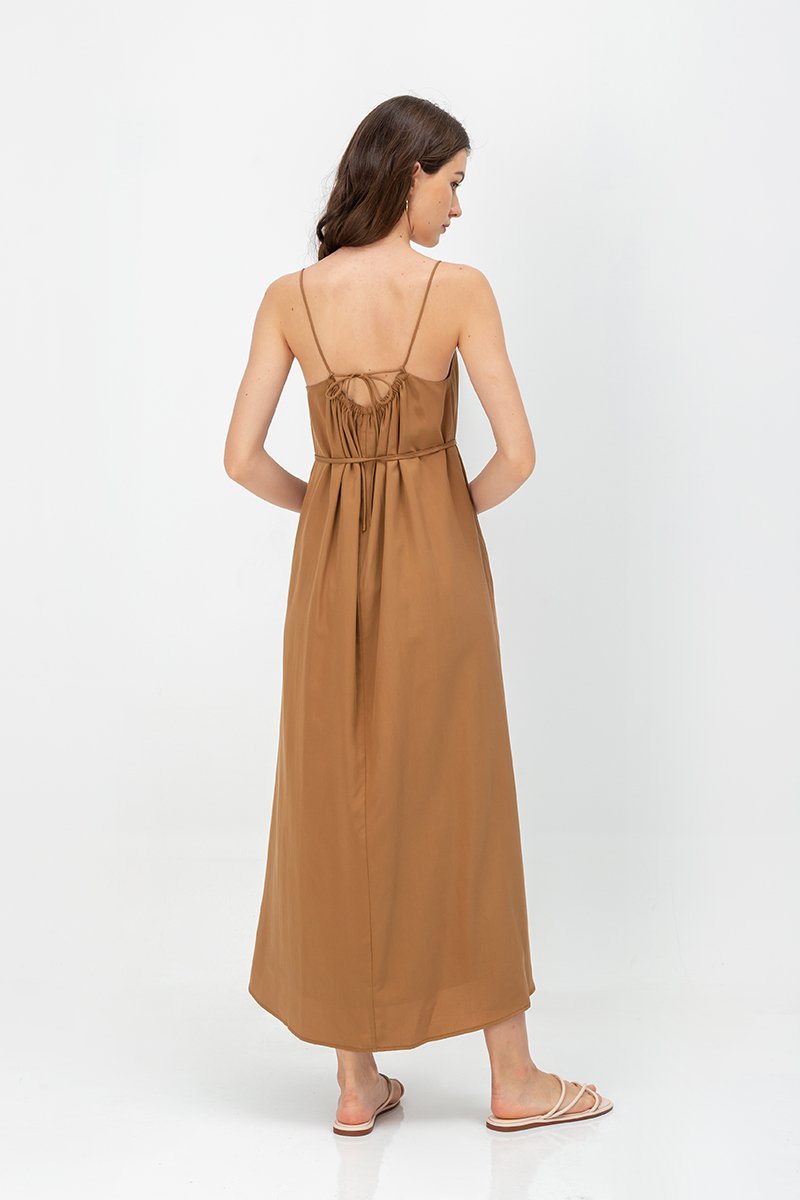 GABRIELA BACK DETAIL MAXI DRESS