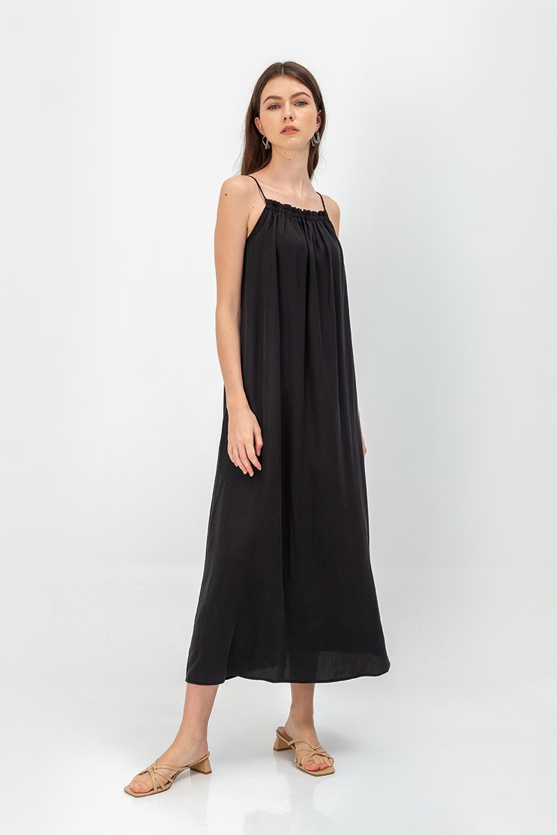 GABRIELA BACK DETAIL MAXI DRESS
