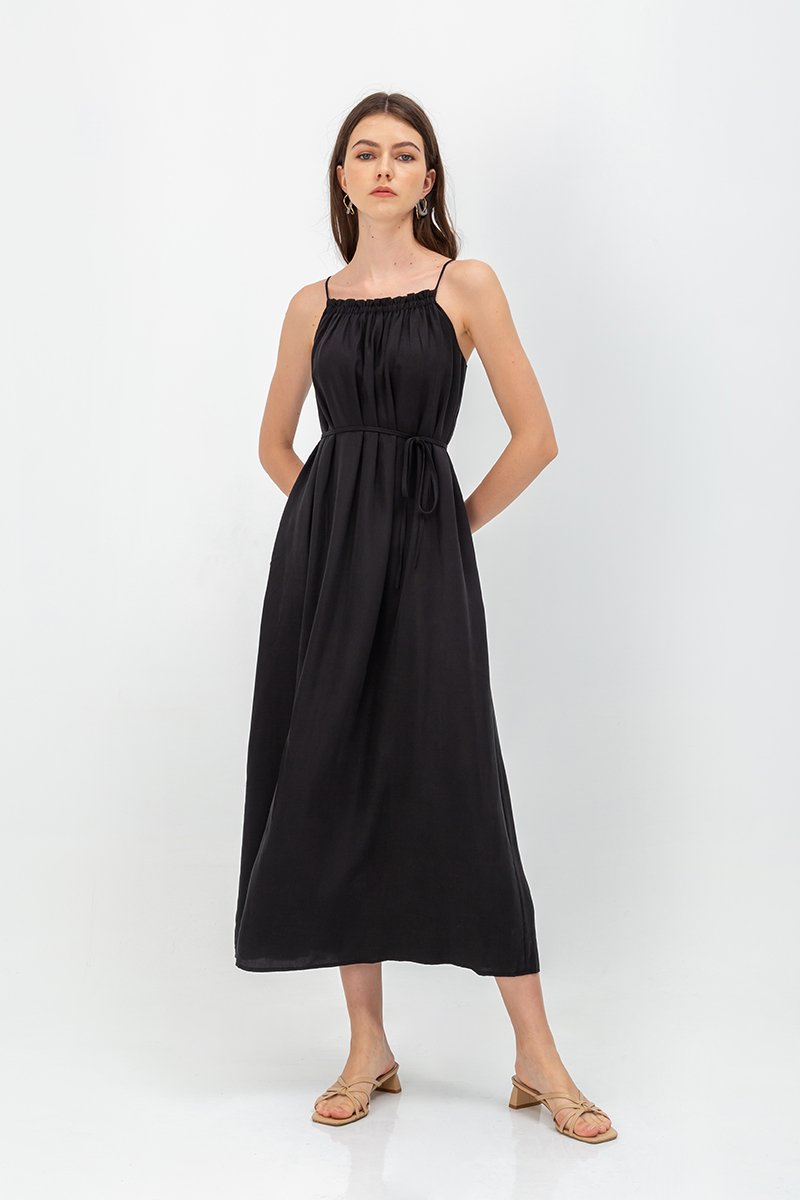 GABRIELA BACK DETAIL MAXI DRESS