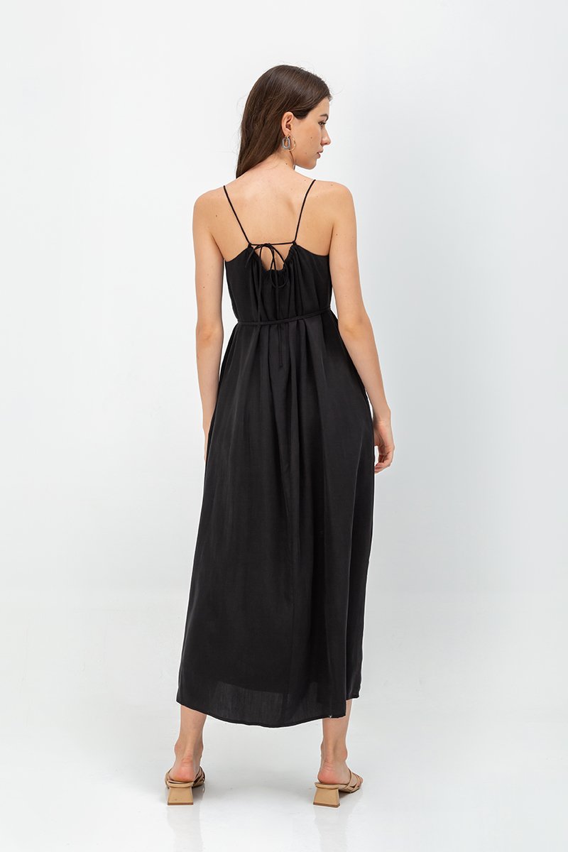 GABRIELA BACK DETAIL MAXI DRESS