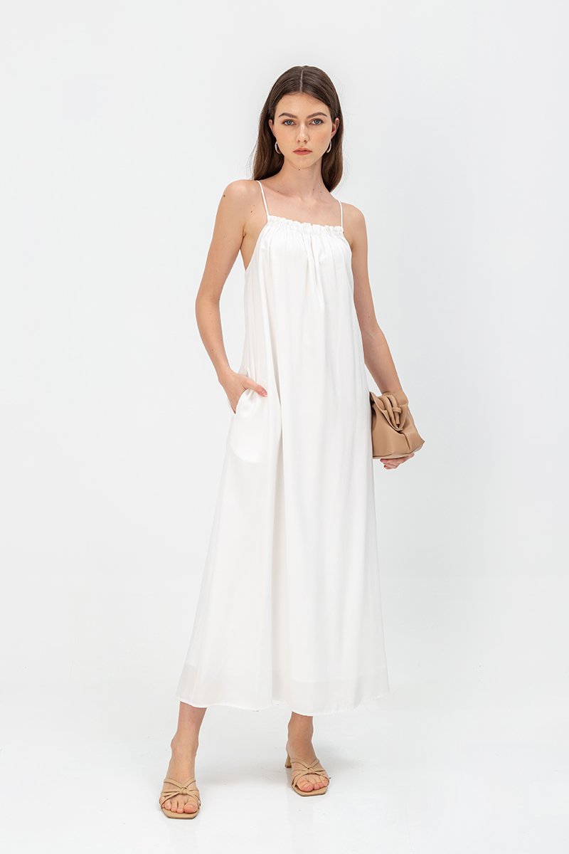 GABRIELA BACK DETAIL MAXI DRESS
