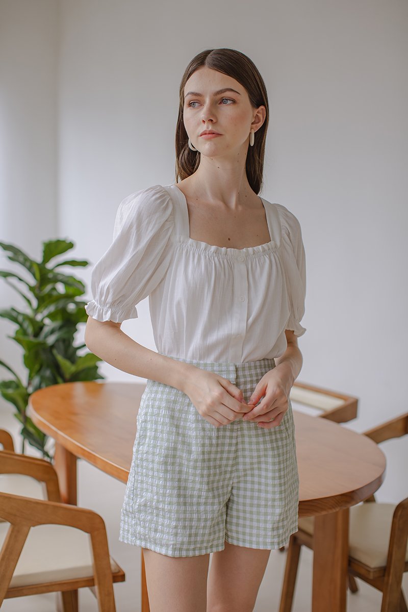ELIANA GINGHAM SHORTS