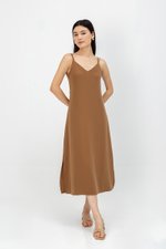 NISHA STRAPPY BACK MIDI DRESS