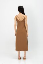 NISHA STRAPPY BACK MIDI DRESS