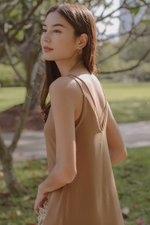 NISHA STRAPPY BACK MIDI DRESS