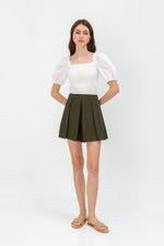 MARIE PLEATED SKORTS