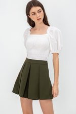 MARIE PLEATED SKORTS