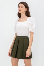 MARIE PLEATED SKORTS