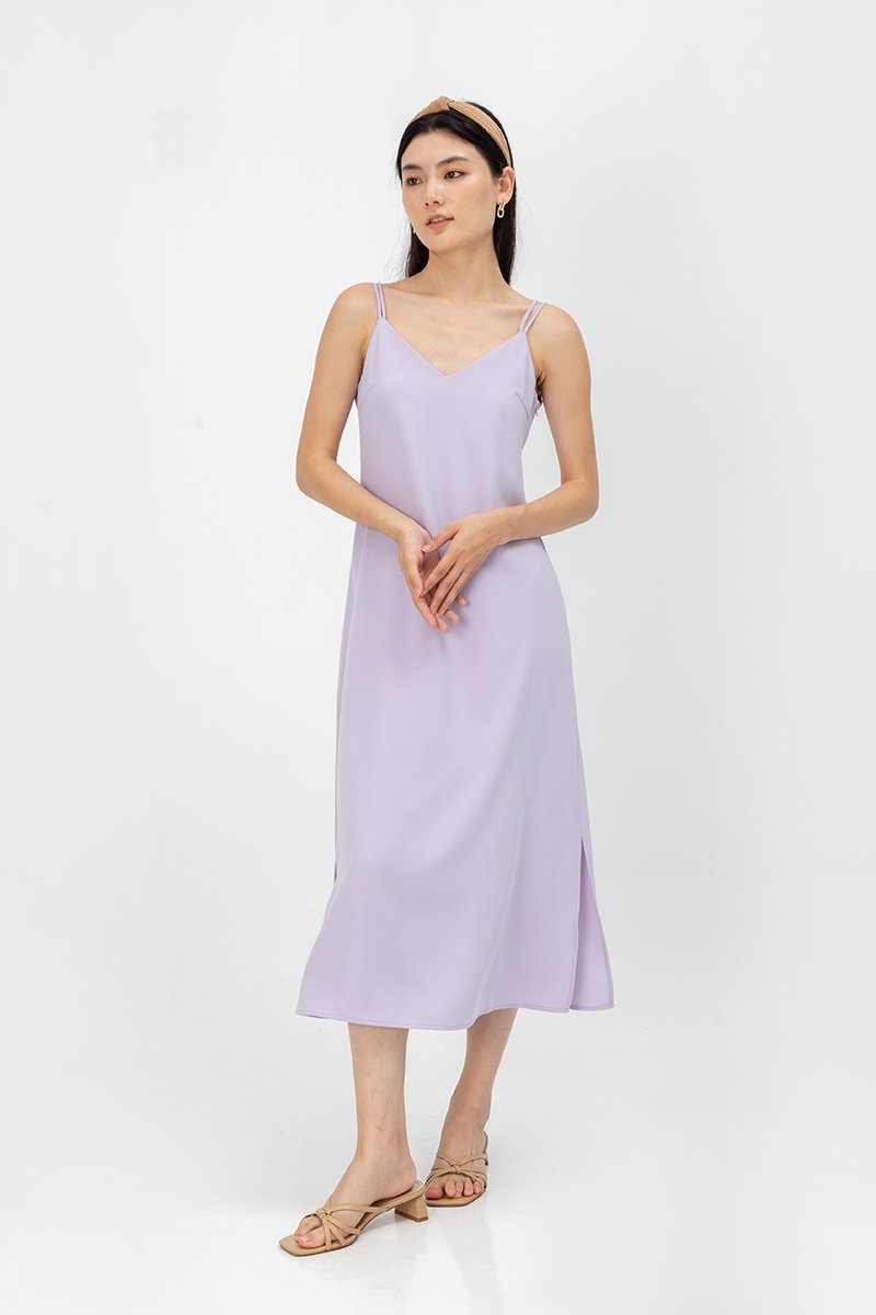 NISHA STRAPPY BACK MIDI DRESS