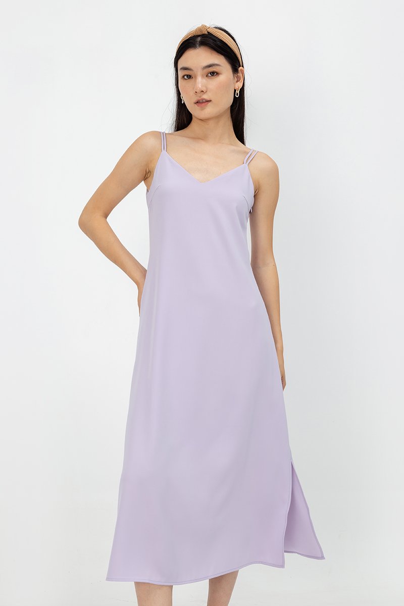 NISHA STRAPPY BACK MIDI DRESS