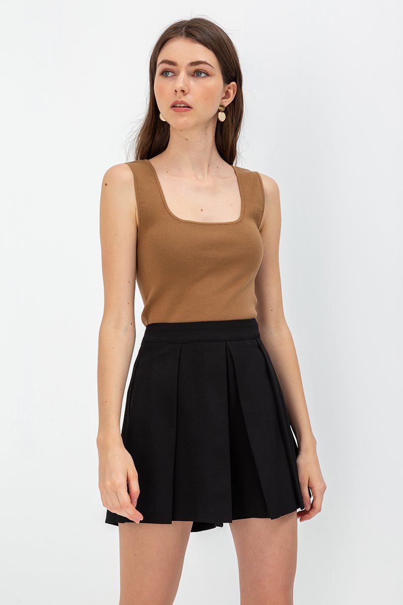 MARIE PLEATED SKORTS