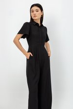GWEN COLLARED BUTTONDOWN JUMPSUIT