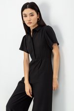 GWEN COLLARED BUTTONDOWN JUMPSUIT