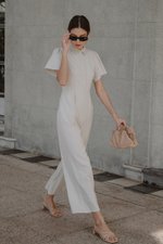 GWEN COLLARED BUTTONDOWN JUMPSUIT