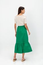 KYRA POPLIN MIDAXI SKIRT