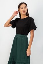 KYRA POPLIN MIDAXI SKIRT