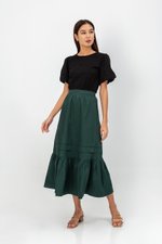 KYRA POPLIN MIDAXI SKIRT