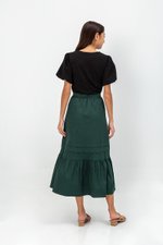 KYRA POPLIN MIDAXI SKIRT