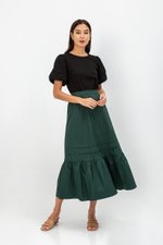 KYRA POPLIN MIDAXI SKIRT