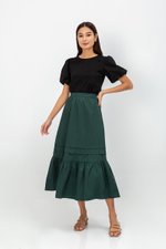 KYRA POPLIN MIDAXI SKIRT