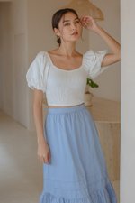 KYRA POPLIN MIDAXI SKIRT