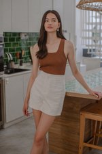 ASTERIA LINEN HIGHWAIST SHORTS