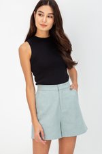 ASTERIA LINEN HIGHWAIST SHORTS