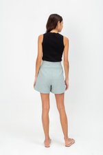 ASTERIA LINEN HIGHWAIST SHORTS