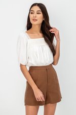 ASTERIA LINEN HIGHWAIST SHORTS