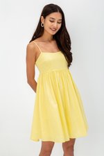 YAELIA BABYDOLL ROMPER DRESS