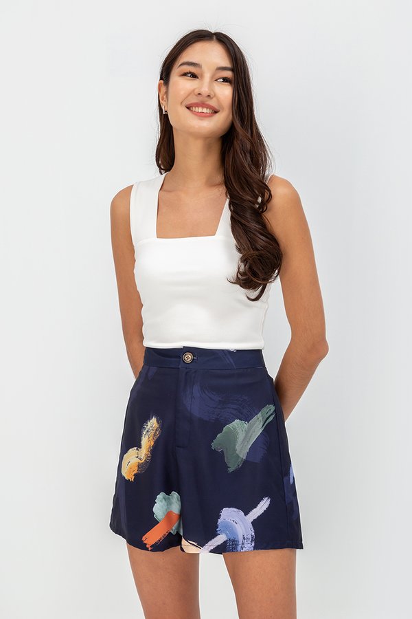 TRISHA PAINTSTROKE SHORTS