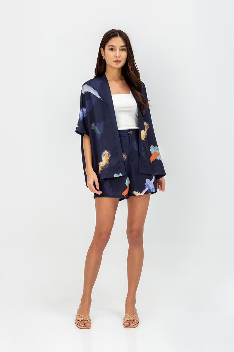 TRISHA PAINTSTROKE SHORTS