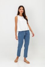 MISHA POLKA DOT REVERSIBLE TOP