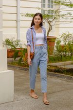 JONAS PAPERBAG MOM JEANS JONAS PAPERBAG MOM JEANS