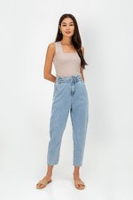 JONAS PAPERBAG MOM JEANS JONAS PAPERBAG MOM JEANS