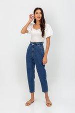 JONAS PAPERBAG MOM JEANS JONAS PAPERBAG MOM JEANS