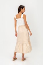 KAIRIN LINEN CROP TOP