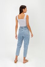 KAIRIN LINEN CROP TOP
