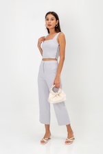 KAIRIN LINEN CROP TOP