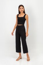 KAIRIN LINEN CROP TOP