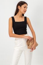 KAIRIN LINEN CROP TOP