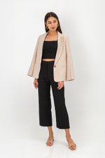 KAIRIN LINEN CROP TOP