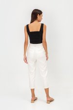KAIRIN LINEN CROP TOP