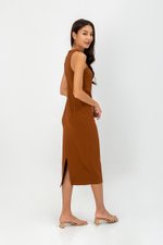 DEVINA TANK COLUMN MIDI DRESS