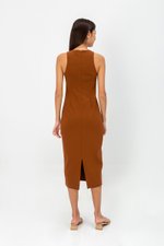DEVINA TANK COLUMN MIDI DRESS