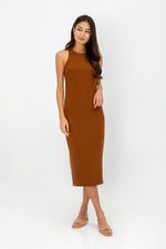 DEVINA TANK COLUMN MIDI DRESS