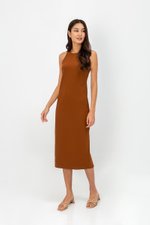 DEVINA TANK COLUMN MIDI DRESS