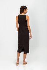 DEVINA TANK COLUMN MIDI DRESS