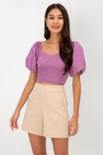JORYN BASIC HIGH WAIST SHORTS
