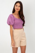 JORYN BASIC HIGH WAIST SHORTS